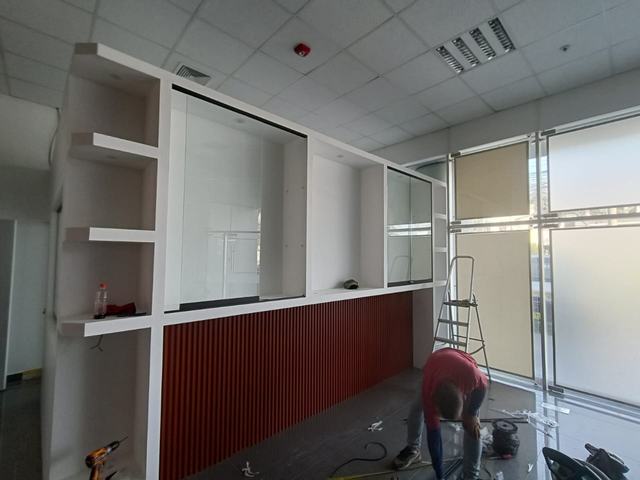 Instalación de mueble en melamina